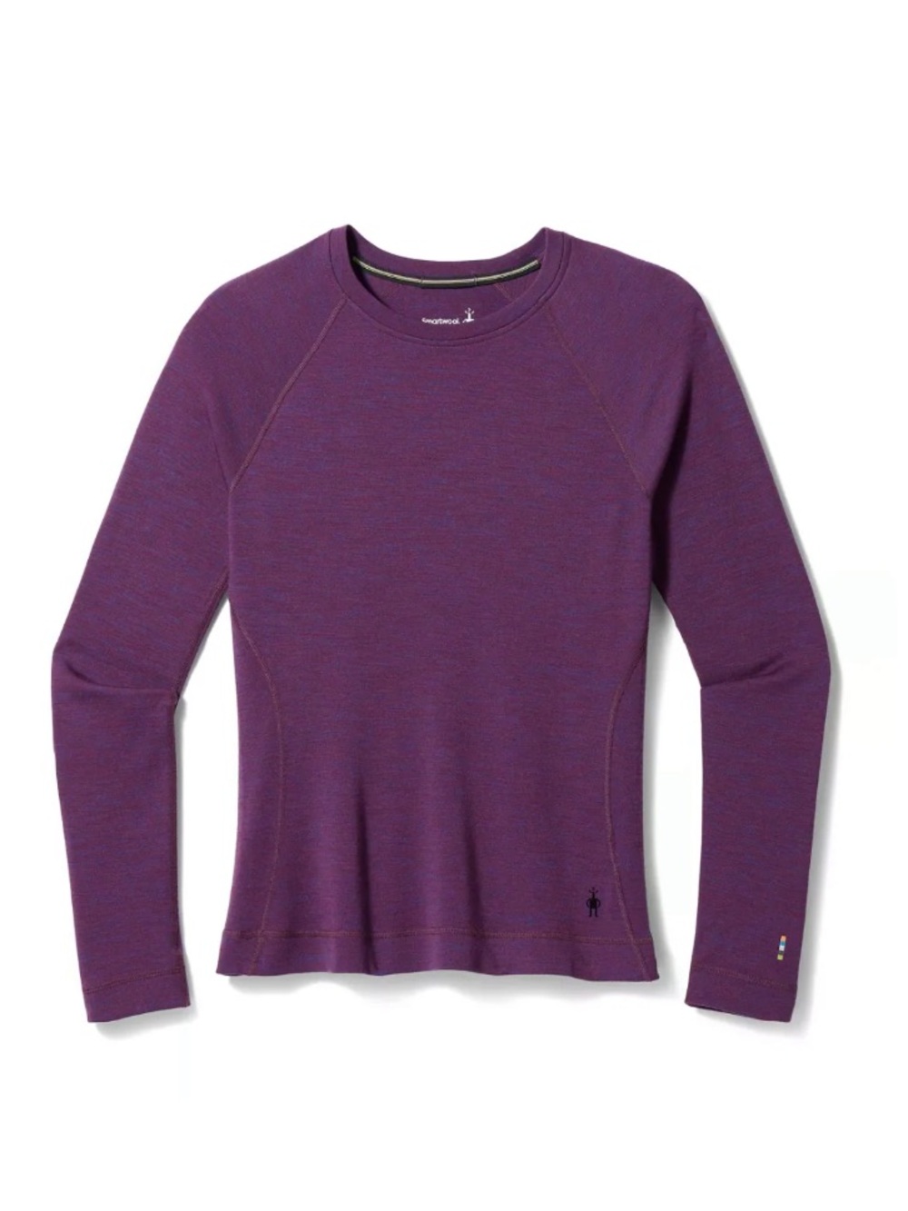 Smartwool Classic All-Season Merino 150 Base Layer Purple Crew Size XS